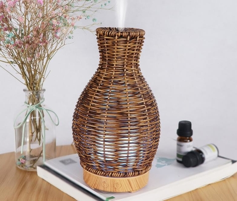 น้ำมันหอมระเหยอัลตราโซนิก 100 มล. Cool Mist แจกันหวายอโรมาเทอราพี Diffuser